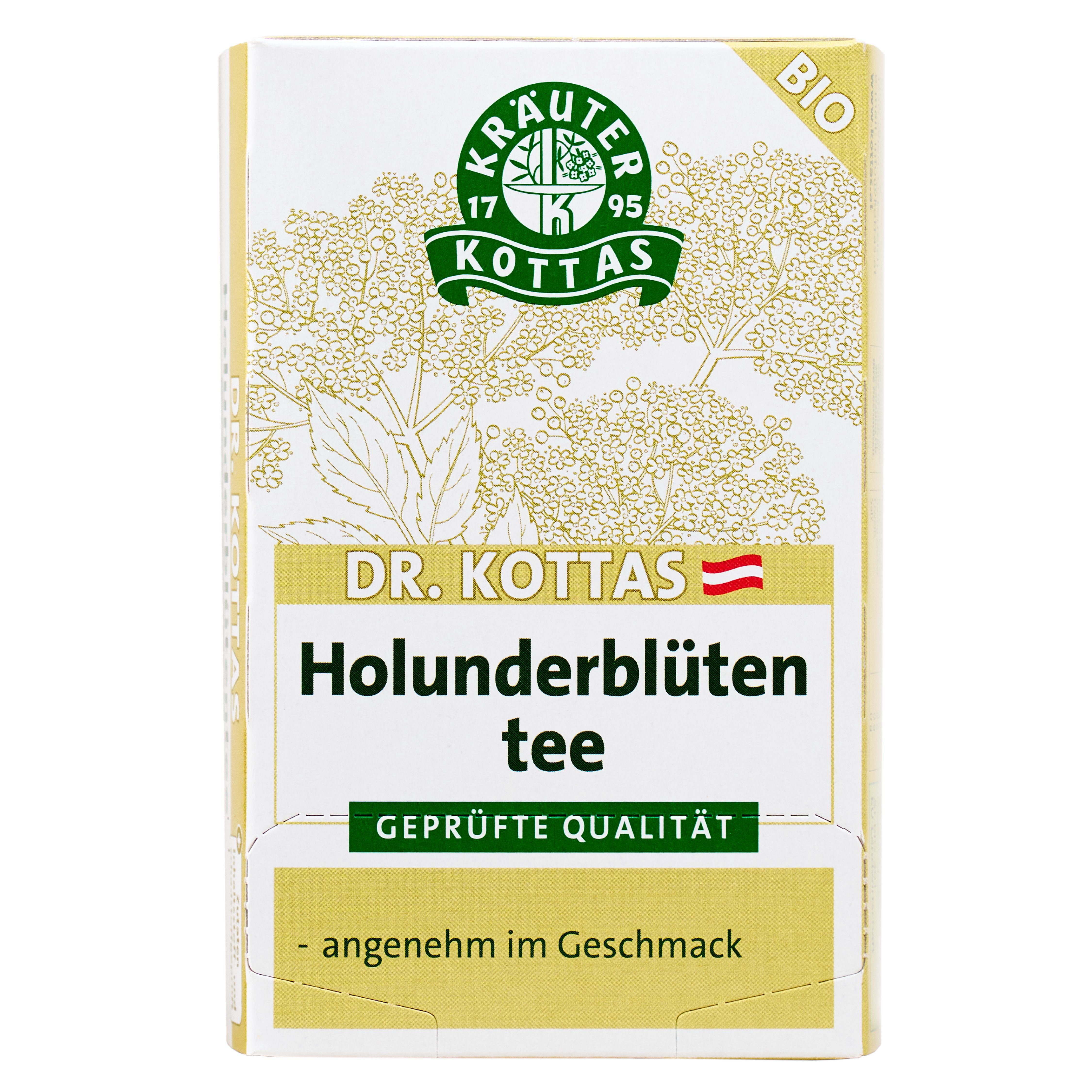 Kottas Dr.tee Holunderbluete Bio 20 St Filterbeutel