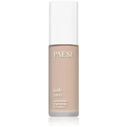 Paese, Foundation, Lush Satin Multivitamin Brightening Foundation Vitamin Highlighter 30 Porcelain 30Ml (Porcelain)
