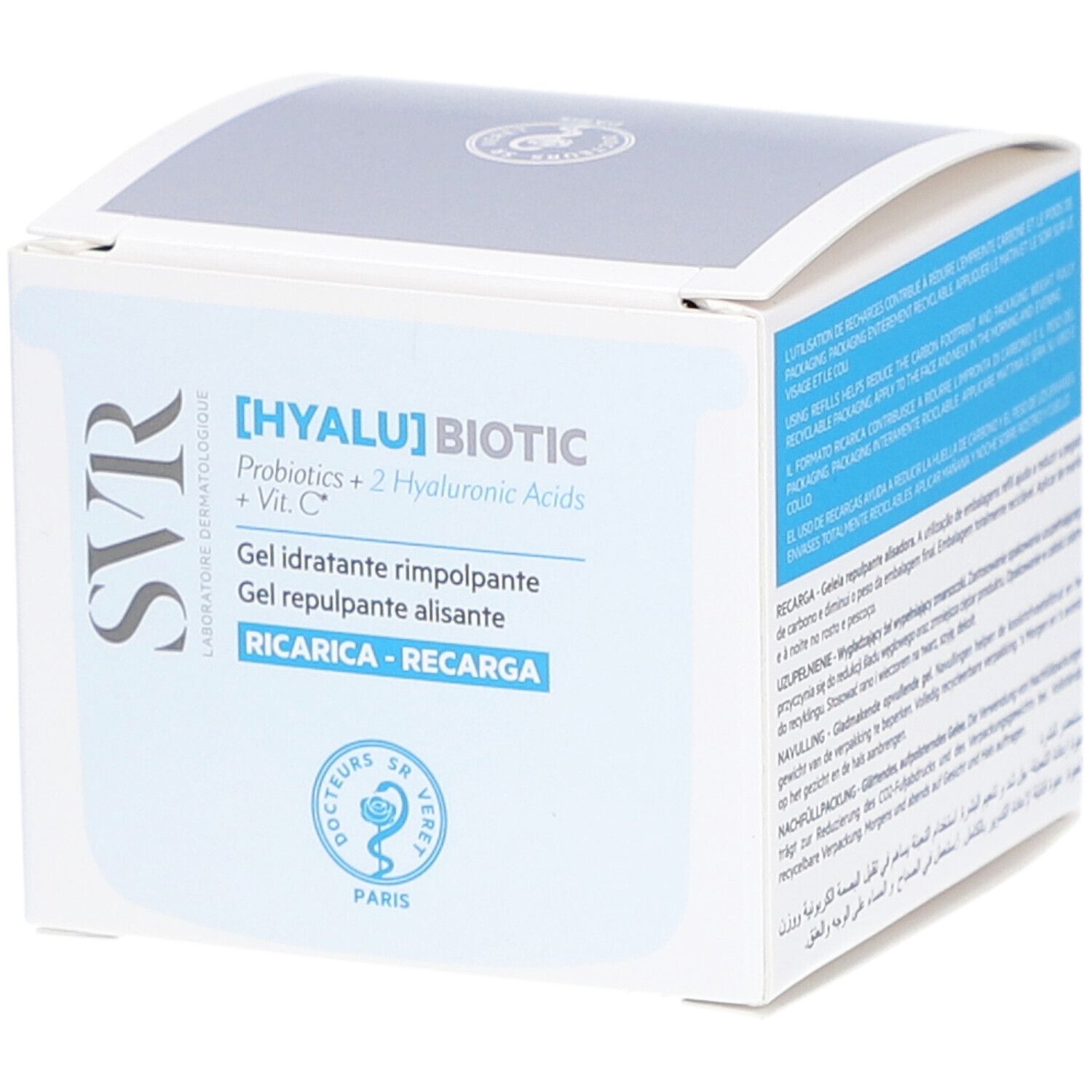 SVR Hyalu Biotic Recharge Gelée Régénérant Repulpante Anti-Age 50ml 50 ml Gel