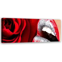 WANDBILD frauenlippen