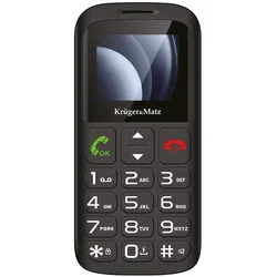 Krüger&Matz Kruger & Matz Telefon Gsm Senior Simple 923 4g (1.77"), Tastenhandy, Schwarz