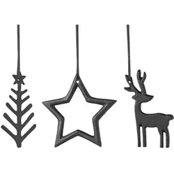 Villeroy & Boch Christmas Chic Deko-Hänger 3-teilig