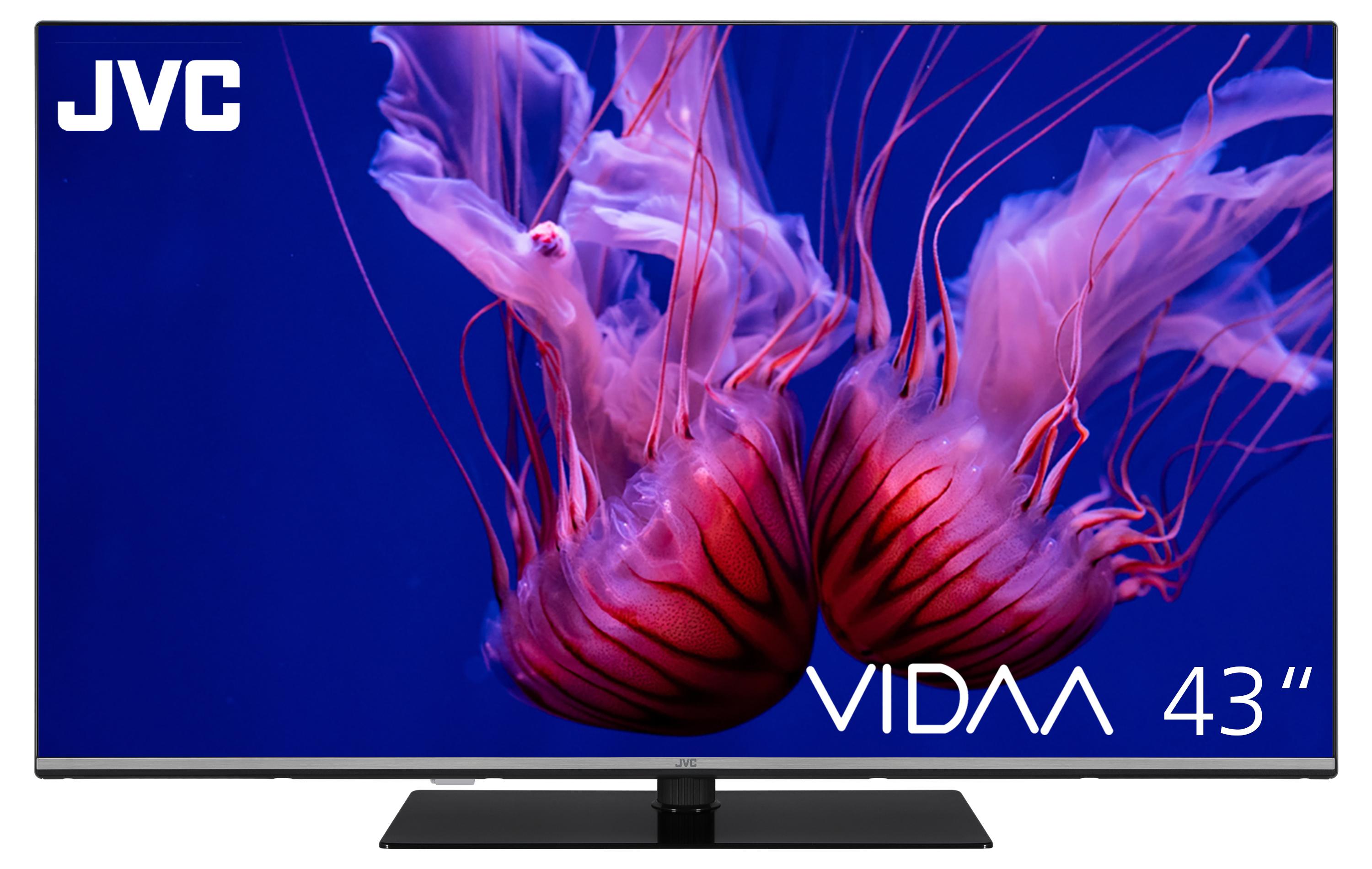 JVC LT-43VDQ6555 QLED Fernseher 43 Zoll Smart TV VIDAA 4K UHD Dolby Vision HDR Triple-Tuner (2026)
