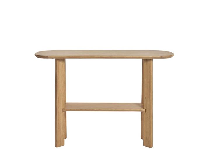 Console en bois de chêne clair