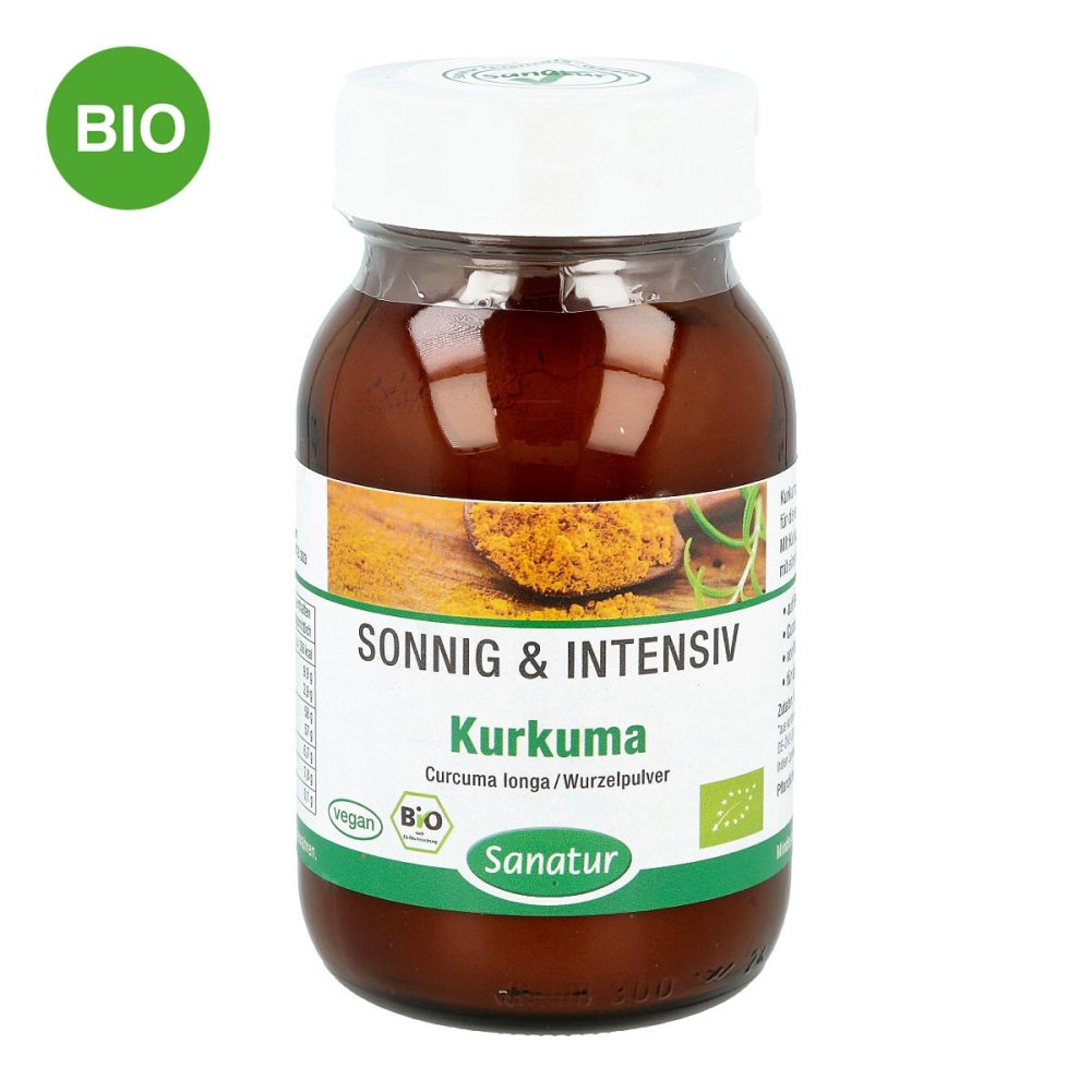 Sanatur GmbH Kurkumawurzel Bio Pulver 11290596