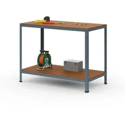 Packtisch, MDF Regalböden, 900x1200x600 mm, 300 kg