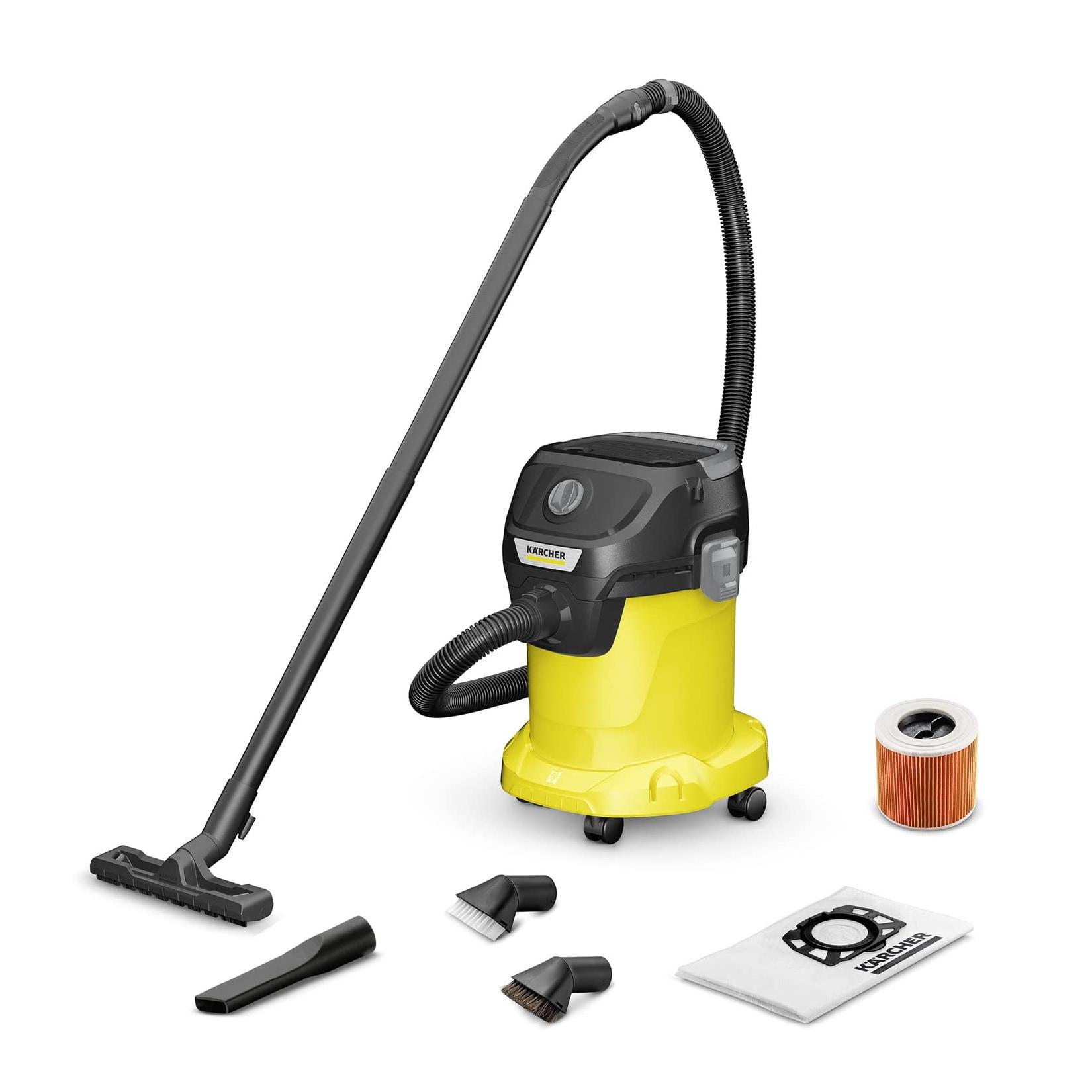 KÄRCHER KWD 3 V-17/4/20 Suc. Brush Kit Nass- und Trockensauger (1000 W, 17 l Behälter, Patronenfilter Zellulose, Blasfunktion, 2 m Saugschlauch, 4 m Kabel)