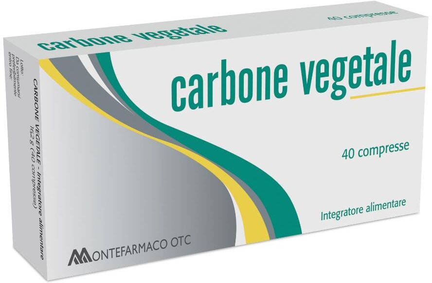 MONTEFARMACO OTC SpA Carbone Vegetale, 40 Compresse