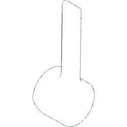 Dornbracht Hebel EHM-WT/Bidet LUL 092071040-06 platin matt