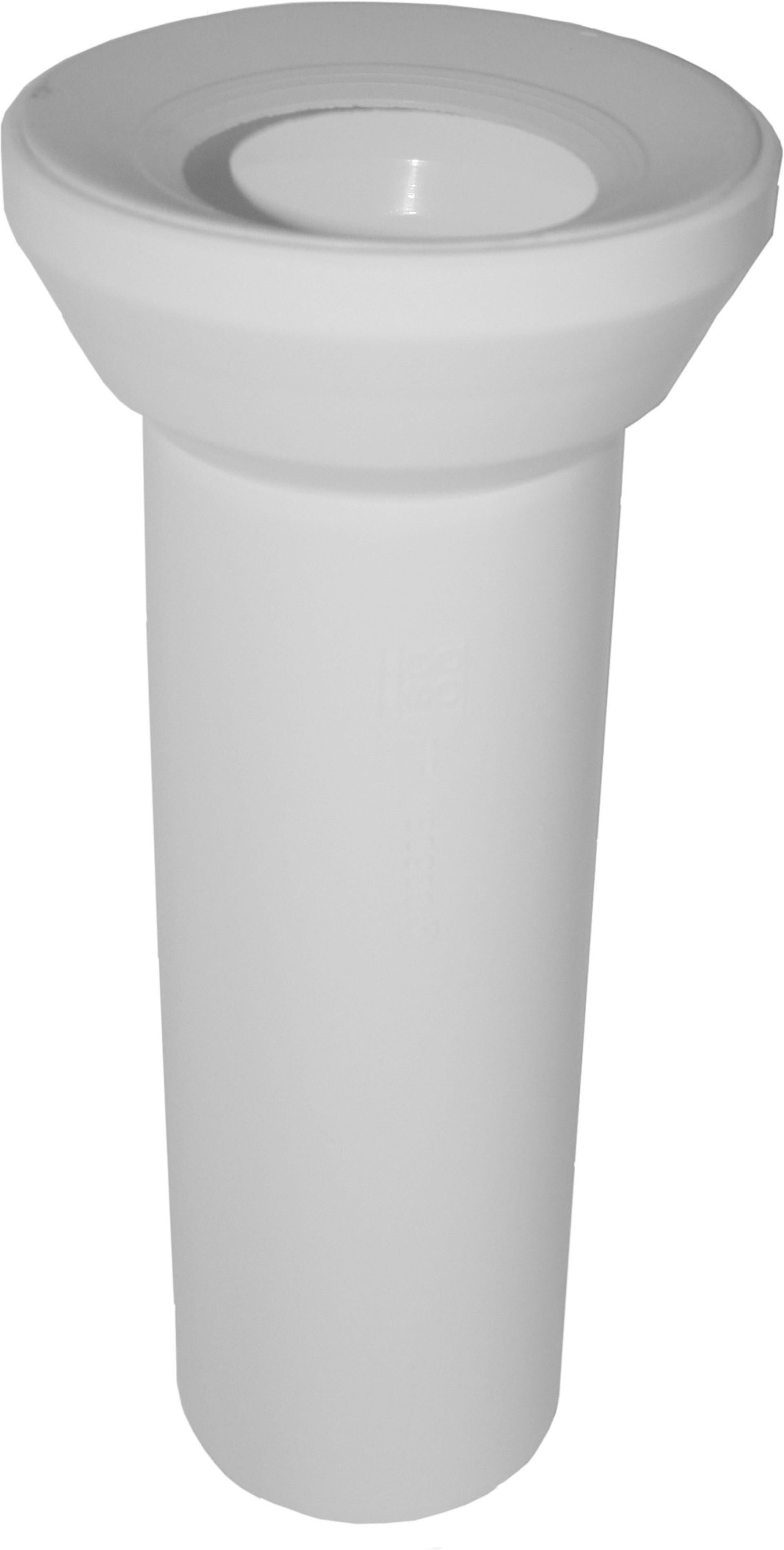 Coes RACCORDO DRITTO WC  HTSK Ø 90 H 300 mm CON GUARNIZIONE BIANCO