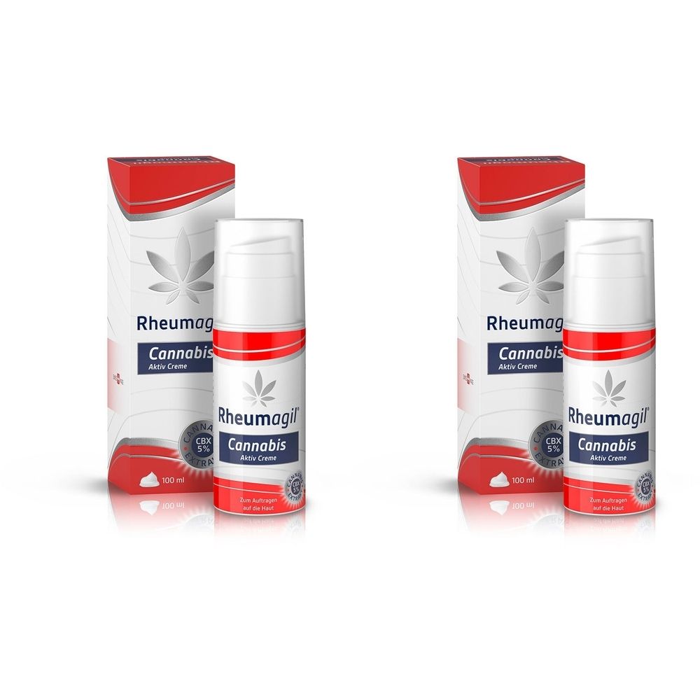 Rheumagil Cannabis Aktiv Creme 2x 2x100 ml