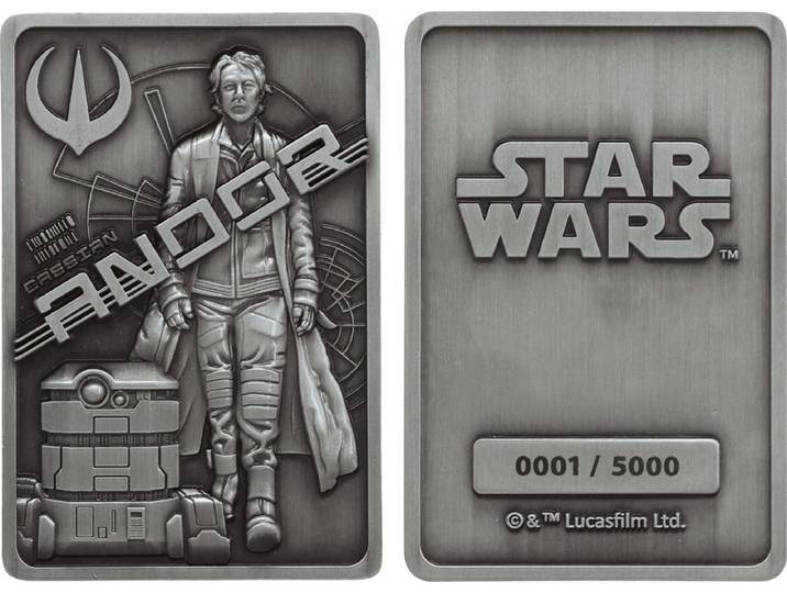 FaNaTtik Star Wars - Iconic Scene Collection Limited Edition Ingot Andor Verzamelobject - Zilverkleurig