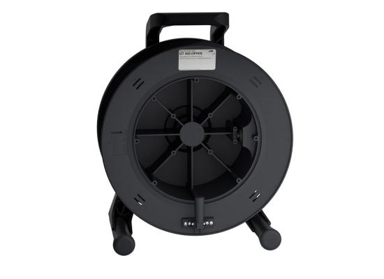 Schill GT-450.OFFEN Gummikabeltrommel, schwarz