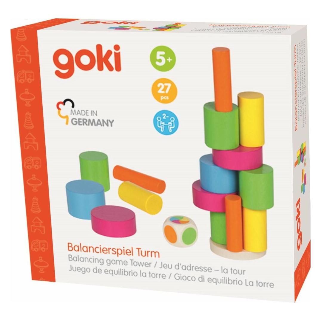 Goki Balancierspiel Turm (Deutsch, Englisch, Französisch, Italienisch) (56762)