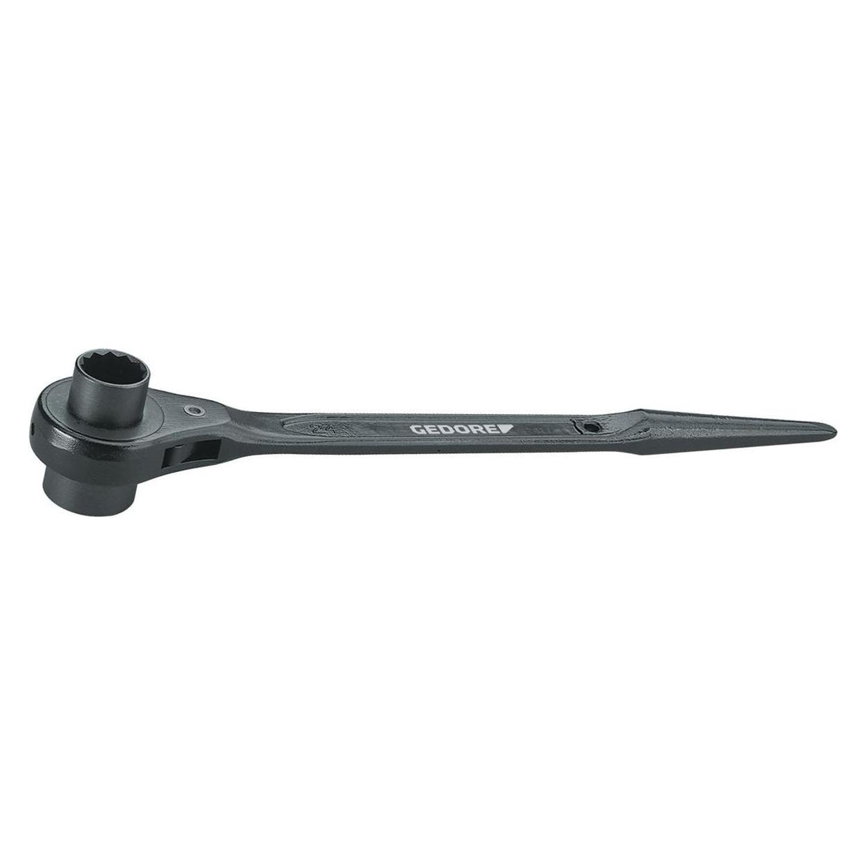 Gedore 29 19X24 Stahlbauknarre, Doppel-6-kant 19x24 mm (1648926)