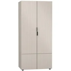 KLEIDERSCHRANK 4 Türen Soly Kaschmir