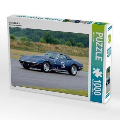 CALVENDO Puzzle Corvette C3 | 1000 Teile Lege-Größe 64 × 48 cm Foto-Puzzle für glückliche Stunden
