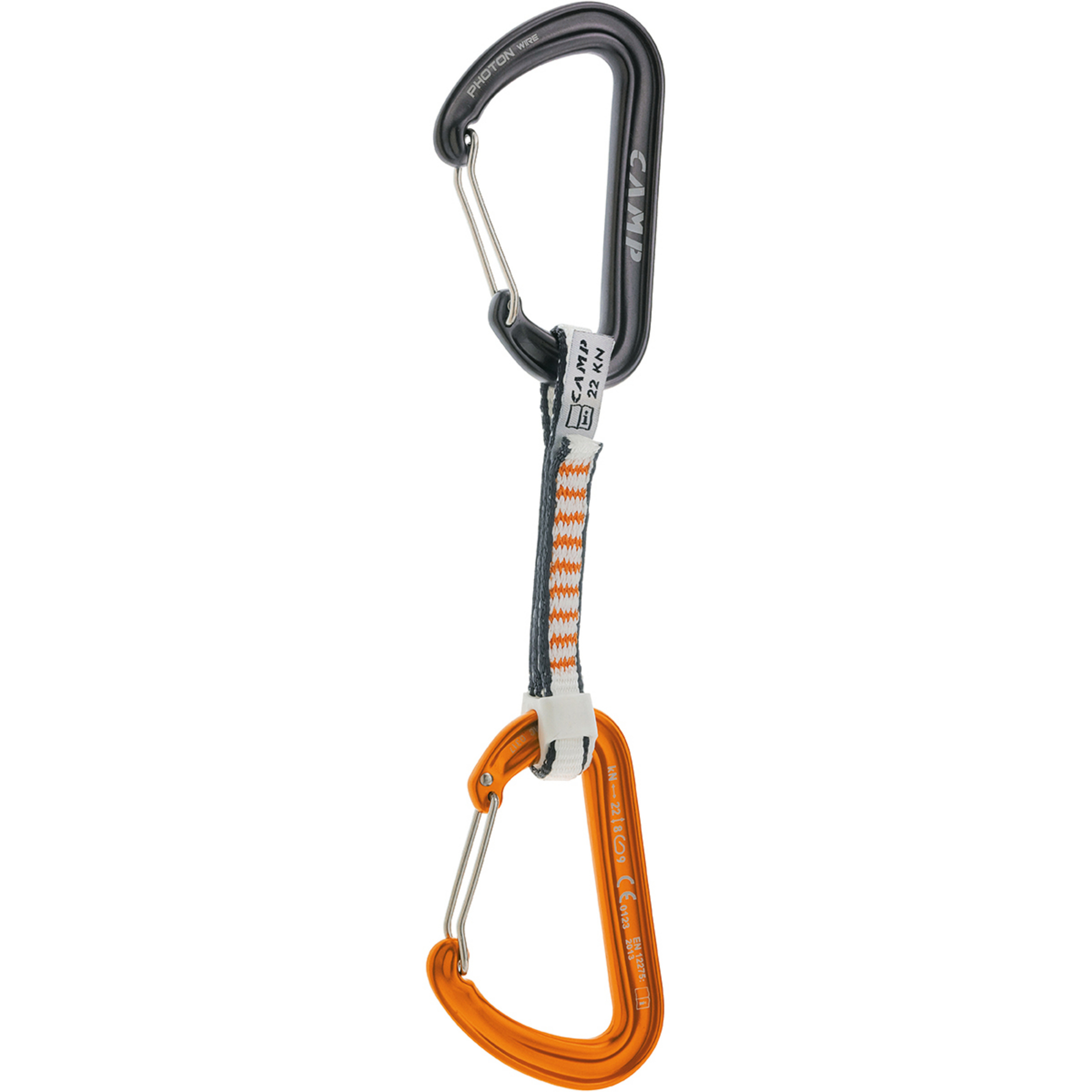 Camp Photon Wire KS Dyneema Expresse Express-Sets grau Größe 18cm Alpinklettern