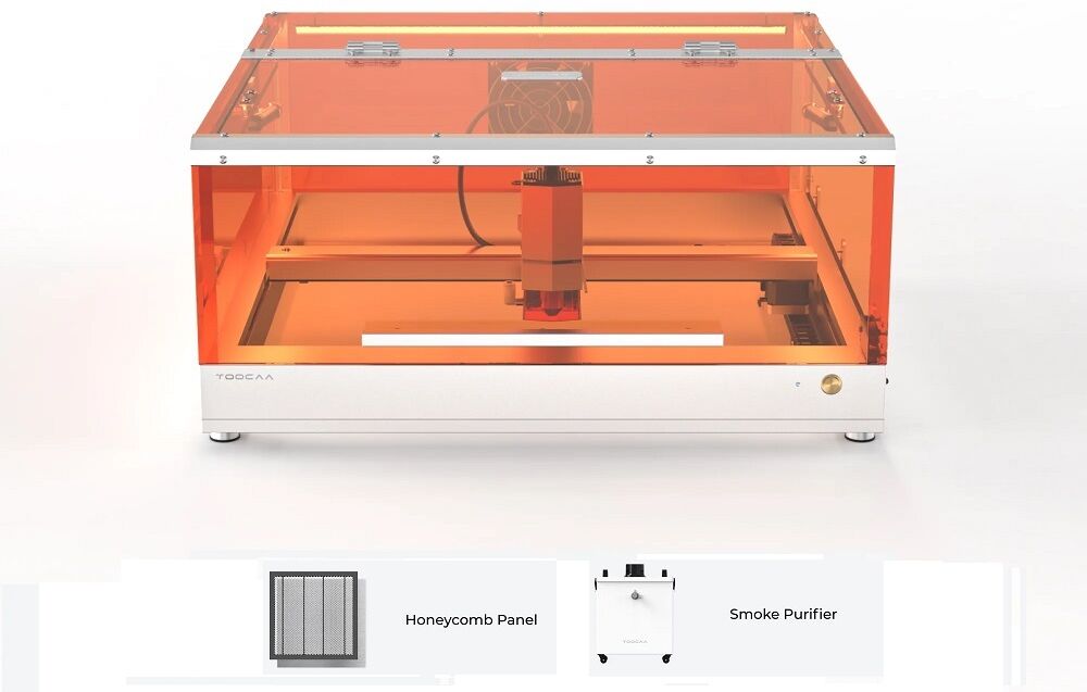 Máquina de Corte e Gravação a Laser L2 40W c/ Painel Favo de Mel e Magic Box (415 x 395 mm) - TOOCAA