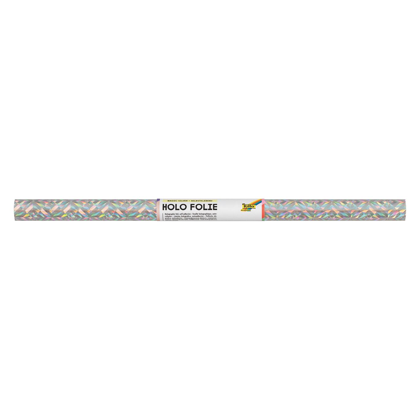 Folia Holographisches Papier 310/11 40 cm x 1 m Magic Silber (36547260)