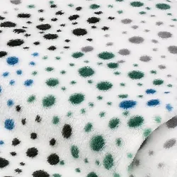 Wellness-Fleece "Punkte", grün-color