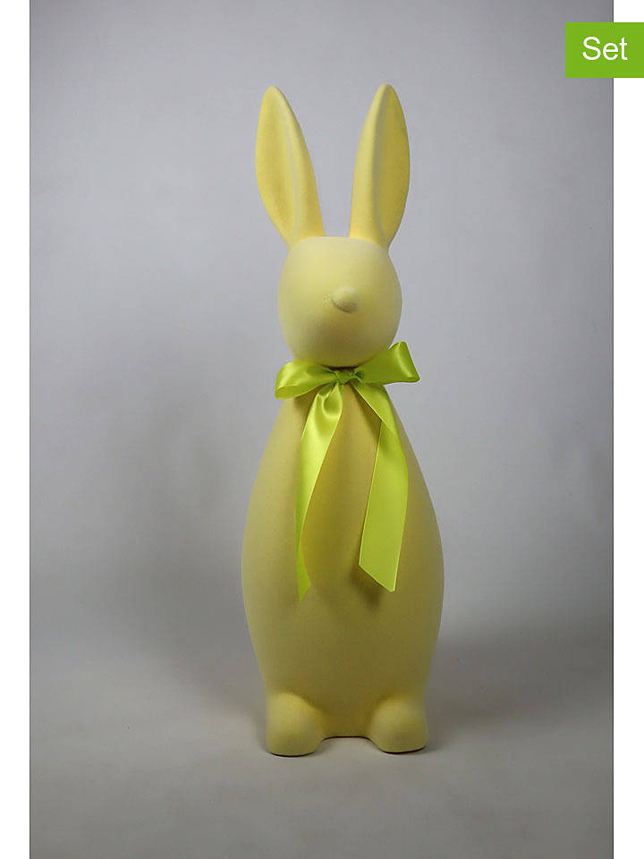 AM Design Dekofigur "Hase" in Creme - (H)46 x Ø 15 cm - onesize