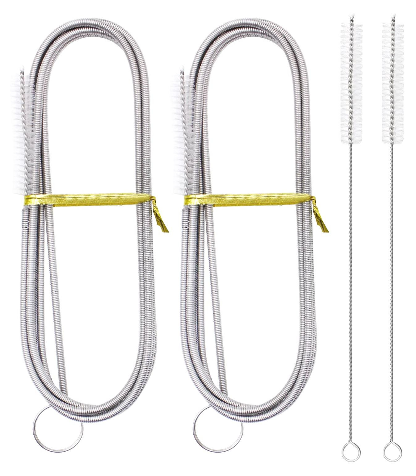 Dripio Flexibele afvoerreiniger voor koelkasten, 158 cm, 4-delig, nylon