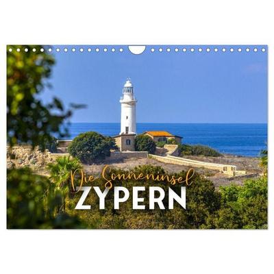Die Sonneninsel Zypern (Wandkalender 2027 DIN A4 quer), CALVENDO Monatskalender