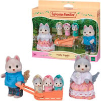 Sylvanian Families - Husky Familie, Konstruktionsspielzeug