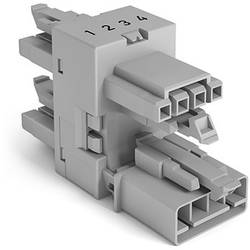 WAGO 890-1735 Verteilerblock 3 fach 890 Gesamtpolzahl: 4 16 A Hellgrün 50 St.