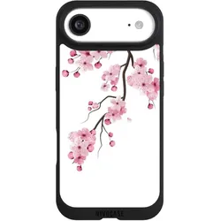 Nivocase Handyhülle für Apple iPhone Air Hülle NIVOpure Case Schwarz Asien Japan Kirschblüten (Apple iPhone Air), Smartphone Hülle, Schwarz