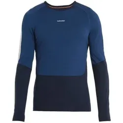 ICEBREAKER Herren T-Shirts/Tanks lg.Arm He/Uni M Merino 200 Sonebula LS Crewe, Größe XXL in Blau Blau