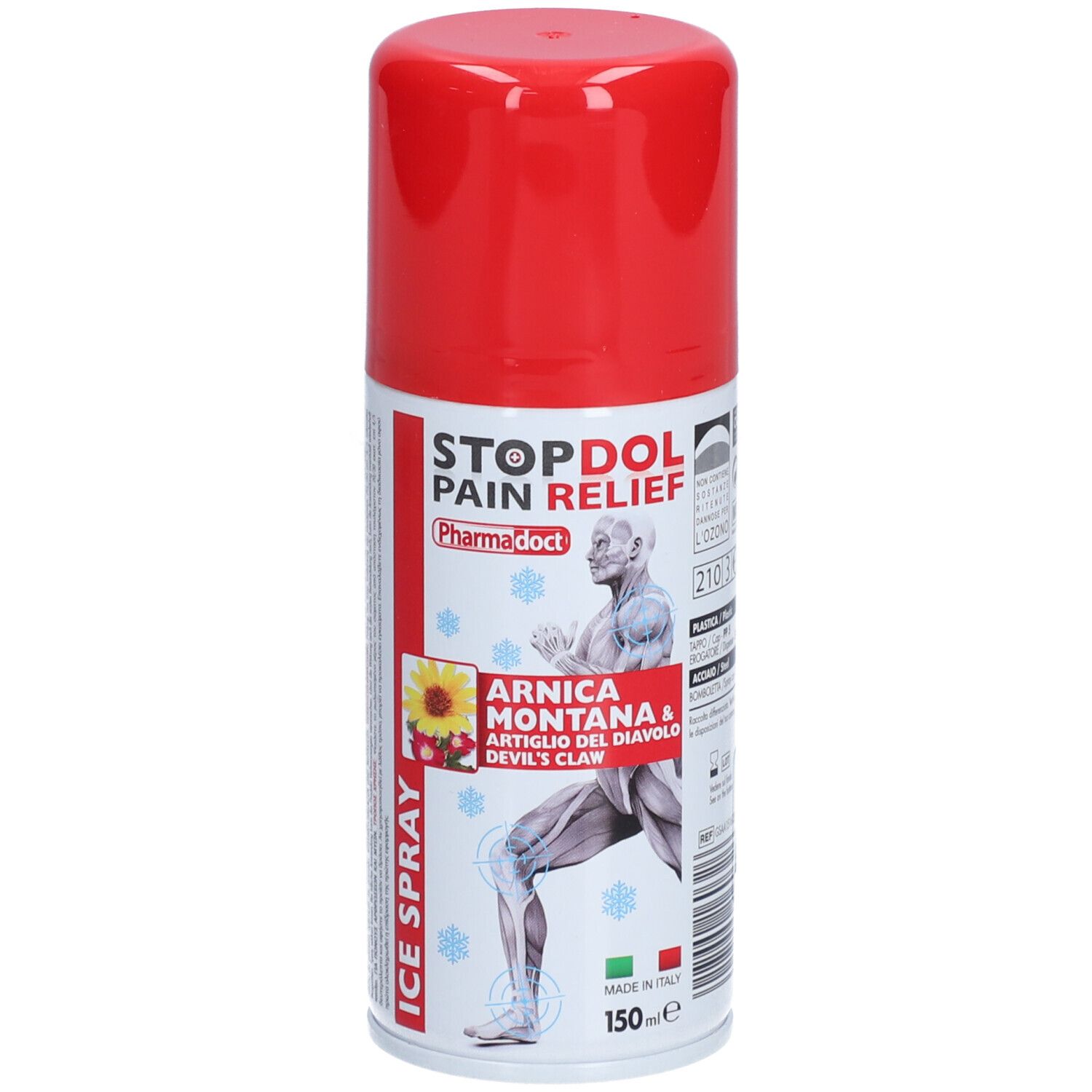 Eisspray mit Arnica pain relief 150 ml Dosierspray