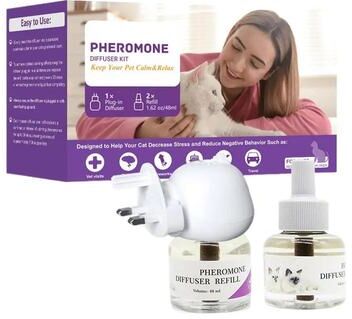 Uplift Treasures Calming Cat Pheromone Diffuser Plug In uk Plug