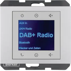 Berker 29847003 Radio DAB+, K.x alu