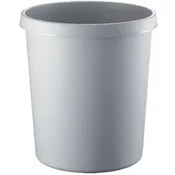 helit Papierkorb Polyethylen Hellgrau 41 cm