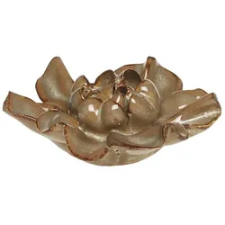 Chic Antique Blume für Deko, 3x7,5 cm, mokka