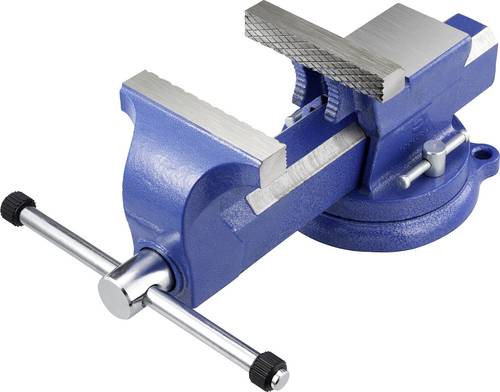 TOOLCRAFT Schraubstock TO-10398738 Backenbreite: 100mm Spann-Weite (max.): 125mm