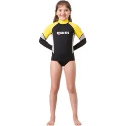 Rash Guard UPF Block 80+ - Junior - Gelb - Gr: XL #