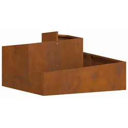 vidaXL Gartenblumentopf Braun 80 x 80 x 50 cm