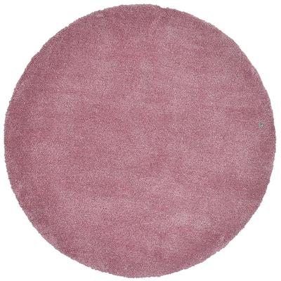 Hochflor-Teppich TOM TAILOR HOME "Shaggy Teppich Cozy", rosa, H:25mm Ø:100cm, Polyester, Teppiche