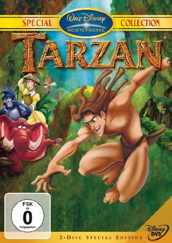 Kevin Lima - Tarzan (Special Collection) (2 DVDs) [Special Edition] - Preis vom 08.10.2026 07:26:42 h