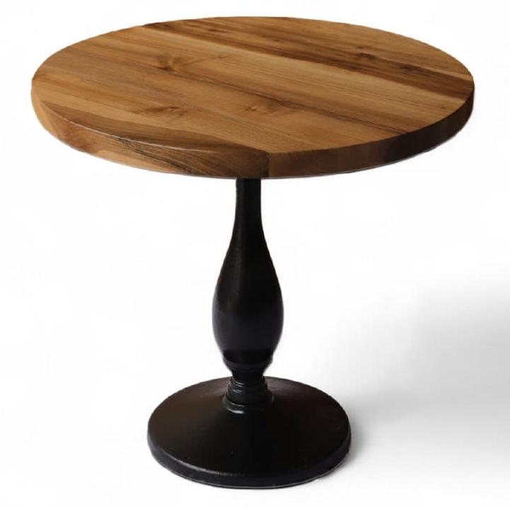 Kleiner Tisch Holzoptik Industrial Stil für Wohnbereich