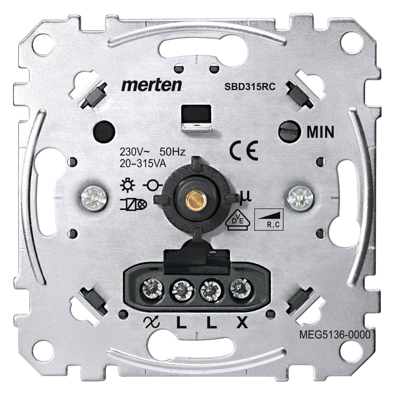 Merten Drehdimmer-Einsatz (MEG5136-0000)