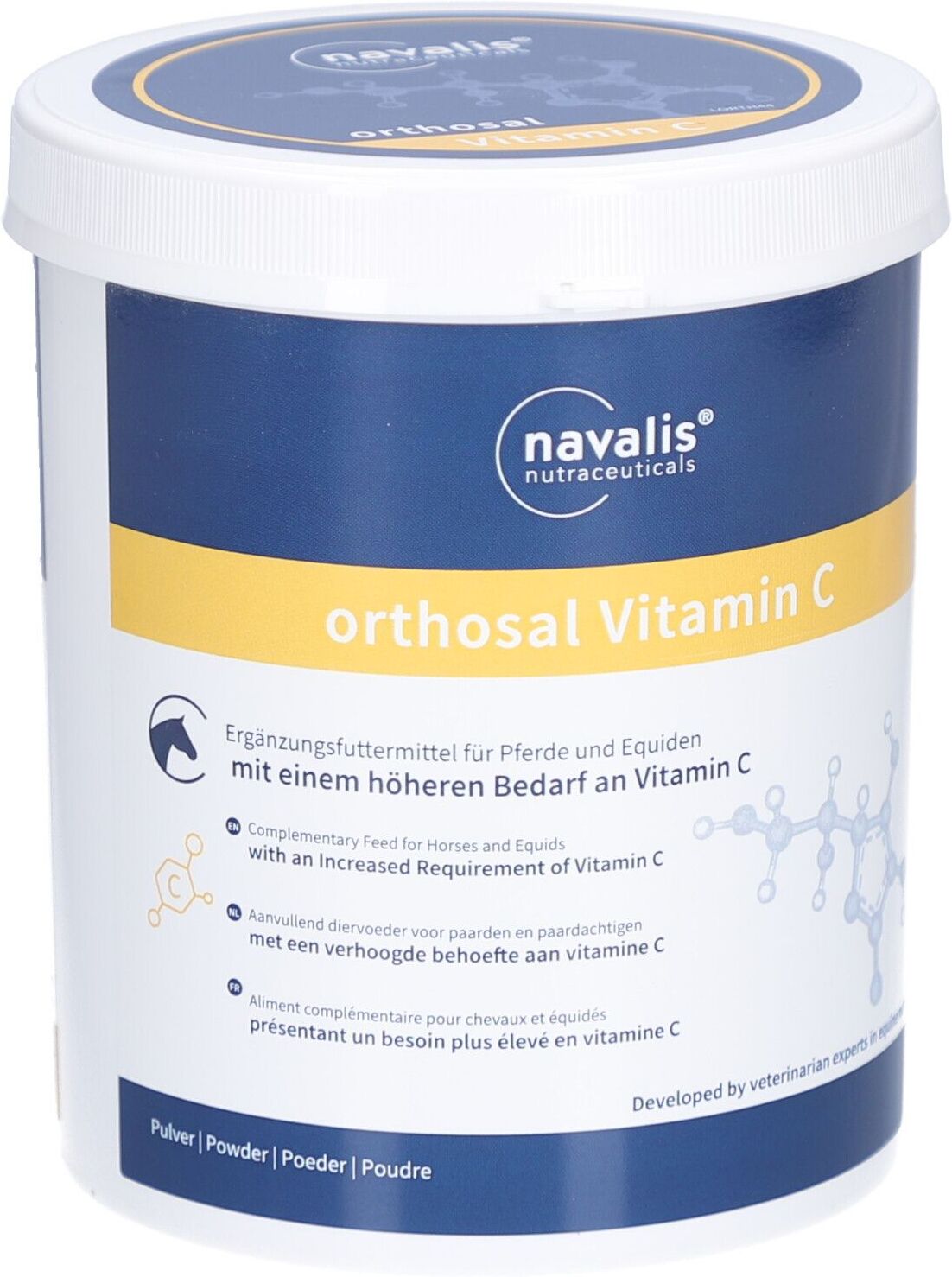 Navalis orthosal Vitamin C horse Pulver 1,2 kg Futter