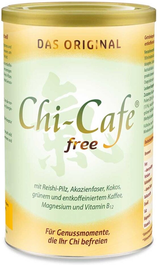 Chi-Cafe free Wellness Kaffee entkoffeiniert + Akazienfaser