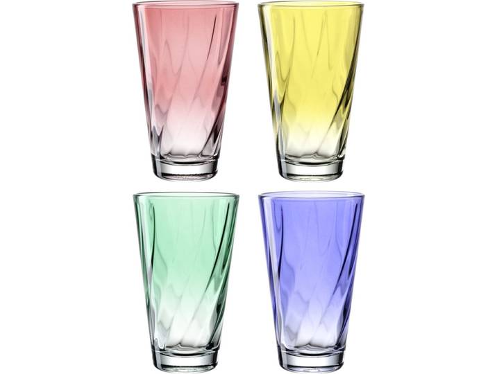 Leonardo TWIST Drinkglas 300ml assorti - SET/4