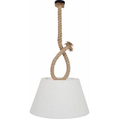NÄVE Pendelleuchte "Rope", beige (natur), 1, Leuchten, Exkl. 1x E27 max. 40W,Juteseil, Pendelleuchte