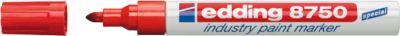 edding 8750 industry paint marker, rot, 10 Stück