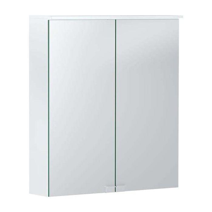Geberit Option Basic Spiegelschrank 500273001 600x675x140mm, mit Beleuchtung, zwei Türen